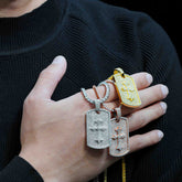 GL Ice Out Hip Hop Cross Zircon Diamond Pendant