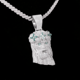 GL Iced Out Jesus Pendant S925 Silver Full VVS Moissanite Pendant