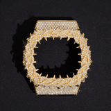 Spicky Popular Thorn Design DW6900 Bezel Moissanite Buss Down Watch Case