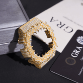 Spicky Popular Thorn Design DW6900 Bezel Moissanite Buss Down Watch Case