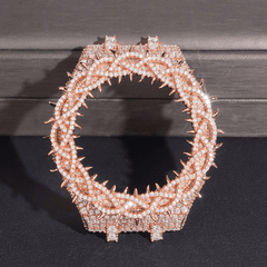 Unisex Iced GA2100 Buss Down Watch Bezel Moissanite Watch Case