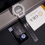 DIY Iced Out DW6900 Gold Plated 925 Silve Moissanite Case