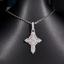 Mixed Shape VVS Moissanite Large Cross Pendant
