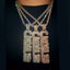 Moissanite Custom Name Pendant HipHop Jewelry
