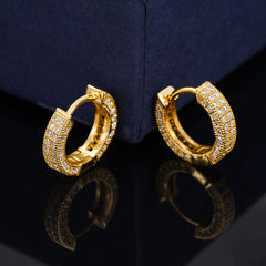 925 Silver Moissanite Earrings