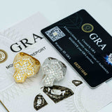 GL Cross Moissanite 925 Sterling Silver Hip Hop Ring