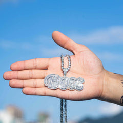 GL Ice Out Fashion Design VVS Diamond BOSS Pendant