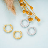 GL High Quality 925 Sterling Silver VVS Round Cut Moissanite Stud Earring