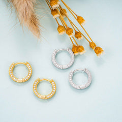 GL High Quality 925 Sterling Silver VVS Round Cut Moissanite Stud Earring