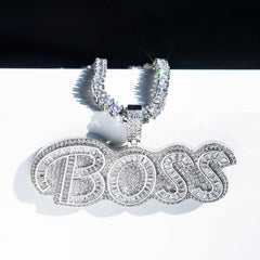 GL Ice Out Fashion Design VVS Diamond BOSS Pendant