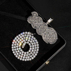 GL Ice Out Fashion Design VVS Diamond BOSS Pendant