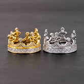 GL Fashion Iced out Imperial Crown VVS Moissnaite Diamond Hip Hop Ring