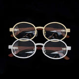 GL Hip Hop Iced Out 5A+ Zircon Sunglasses Jewelry Glasses