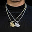 GL Gorilla 925 Sterling Silver Moissanite Pendant
