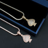 GL Heart Shape Baguette Moissanite S925 Silver pendant