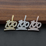 GL Hip Hop Moissanite Iced Out Custom-made "100" Pendant