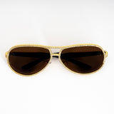 GL Jewelry Glasses Iced Out 5A+ Diamind Hip Hop Sunglasses