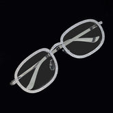 GL Rapper Jewelry Hip Hop 5A+ Diamind Iced out Glasses