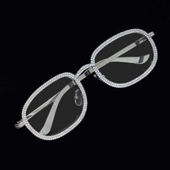 GL Rapper Jewelry Hip Hop 5A+ Diamind Iced out Glasses
