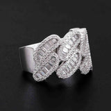 GL Fine Jewelry Custom Hip Hop Rings Moissanite Diamond Rings