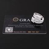 GL Hip Hop Baguette Diamond Custom  Hip Hop Moissanite Diamond Rings