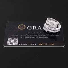 GL Hip Hop Baguette Diamond Custom Hip Hop Moissanite Diamond Rings