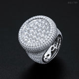 GL Custom Luxury Jewelry VVS Moissanite Diamond Men Ring