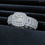 GL Hip Hop Jewelry VVS Moissanite Diamond Men Ring