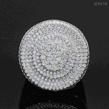 GL Hip Hop Fine Jewelry 925 Sterling Silver VVS Moissanite Diamond Ring