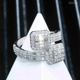 GL Top Quality Jewelry VVS Moissanite Hip Hop Ring