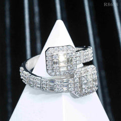 GL Top Quality Jewelry VVS Moissanite Hip Hop Ring