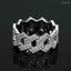 【US 3 Days Delivery】GL High Jewelry VVS Moissanite Ring Men's Rock Diamond Hip Hop Ring