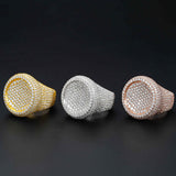 GL Round 925 Sterling Silver Moissanite Ring