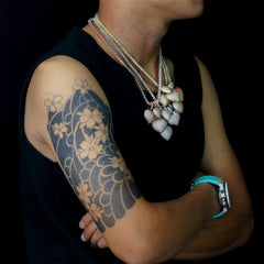 GL Lighter Heart Shaped Brass Diamond Pendants