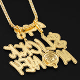 GL 448 Slickk Money VVS Diamond Hip Hop Pendant