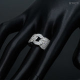 GL New Fashion Pass Diamond Tester Iced Out Hip Hop 925 Sterling Silver Moissanite Ring