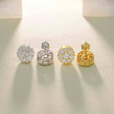 GL Hip Hop Fashion Jewelry VVS Moissanite Diamond Earrings