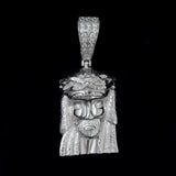 GL Iced Out Custom Moissanite Diamond Jesus Pendant