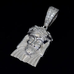 GL Iced Out Custom Moissanite Diamond Jesus Pendant