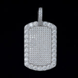 GL Iced Out Hip Hop Nameplate pendant