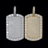 GL Iced Out Hip Hop Nameplate pendant