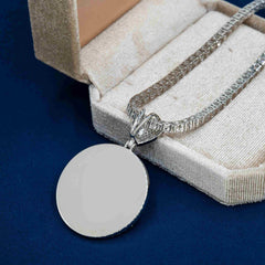 GL Custom photo pendant VVS Mossad split heart pendant