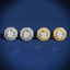 Hiphop Jewelry 925 Sterling Silver VVS Round Cut Emerald Cut Moissanite Stud pentagon Earring
