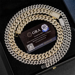 GL 10mm 2 Rows Miami Cuban Chain