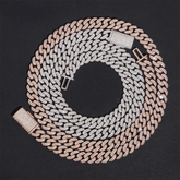 GL 10mm 2 Rows High-End Cuban Chain