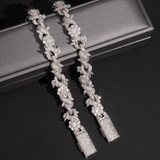 GL 15mm Flower Shape 925 Sterling Silver Iced Out Hip Hop 5A+ Diamond Bracelet Necklace