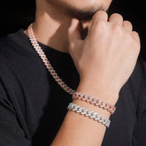 GL 10MM Baguette Miami Cuban Link Chain