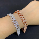 GL 10MM Baguette Miami Cuban Link Chain