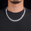 2026 New 13MM 2 Rows Full VVS Moissanite Edge Cuban Link Chain