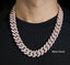 2026 New 18MM Mosaic/Raise Setting VVS Moissanite Cuban Chain